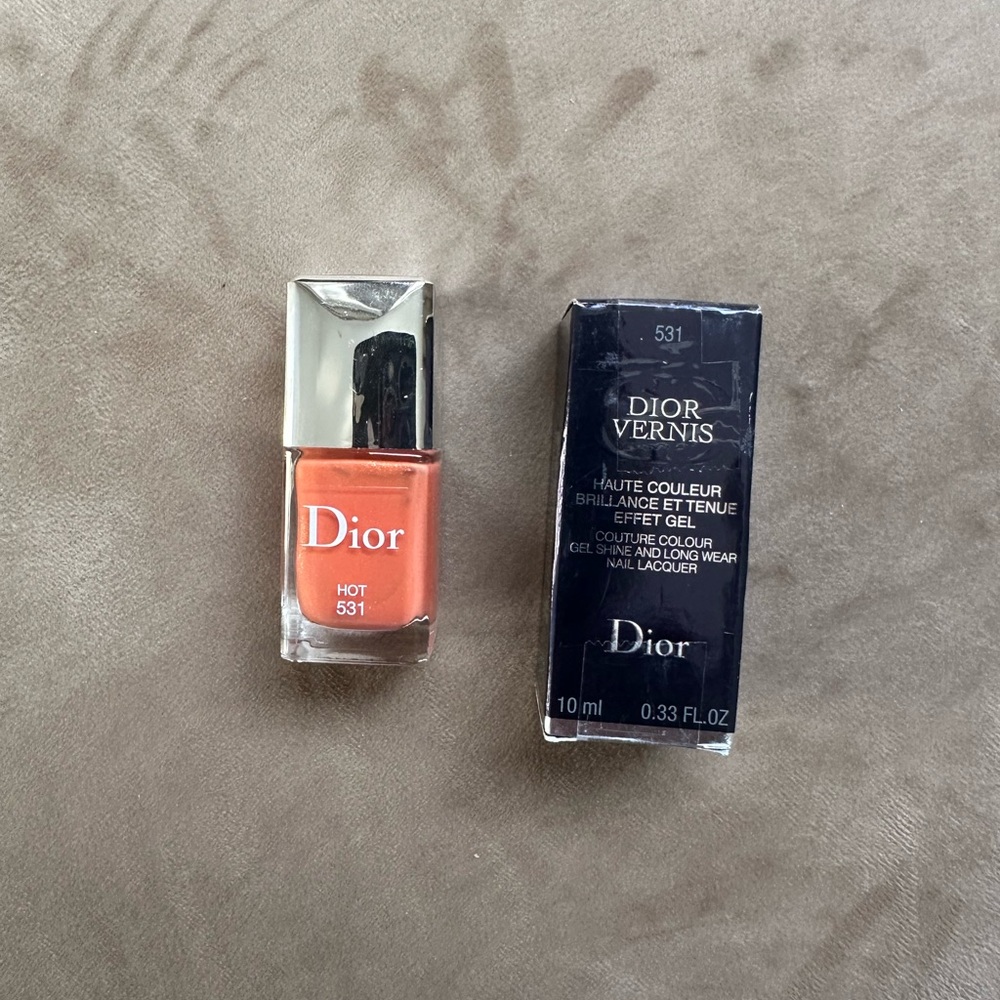 Dior Hot 531 Orange Nail Polish - Picture 4 of 4